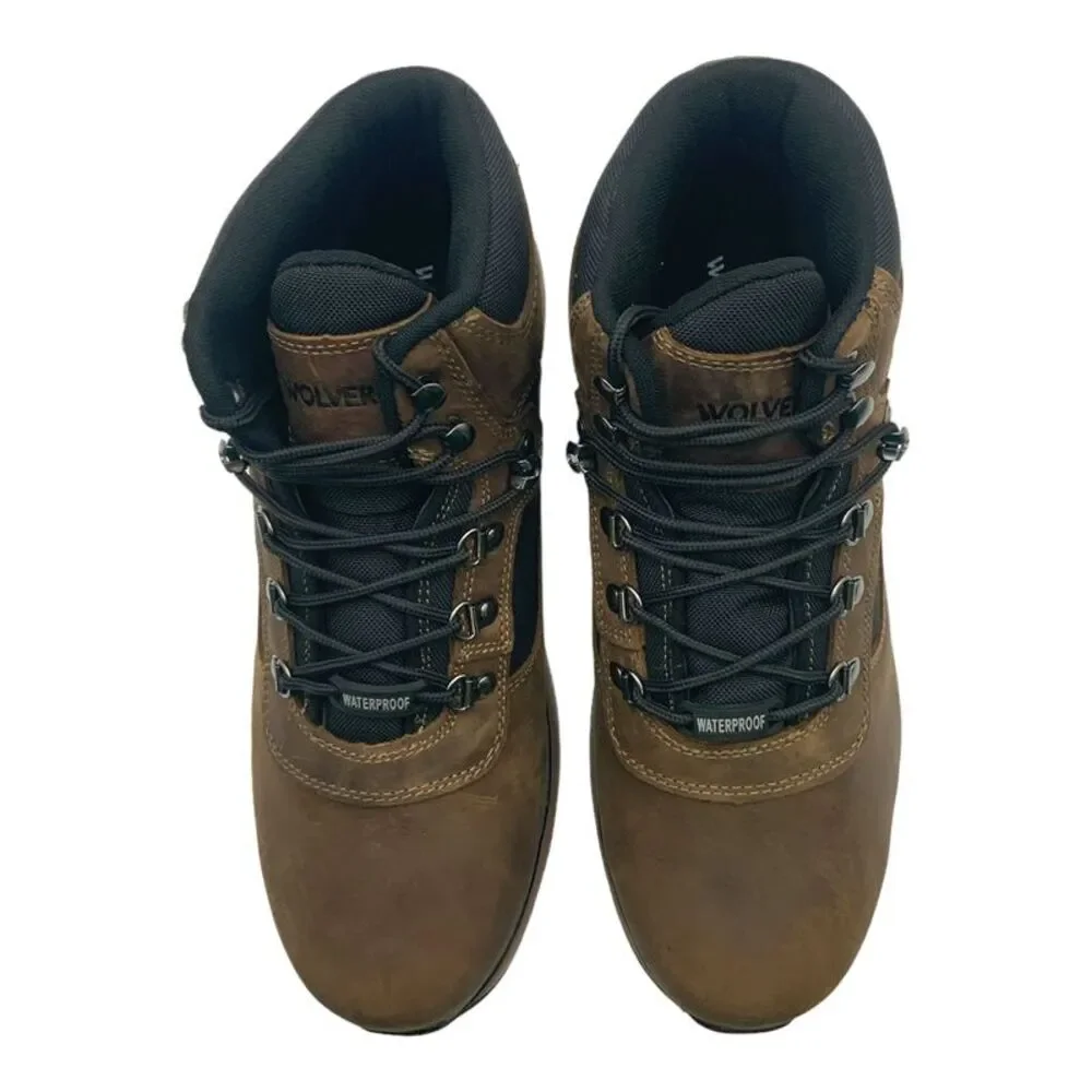 Wolverine Bodi FX Waterproof Work Boot Natural Brown US Men's 11.5 Medium - Picture 5 of 8